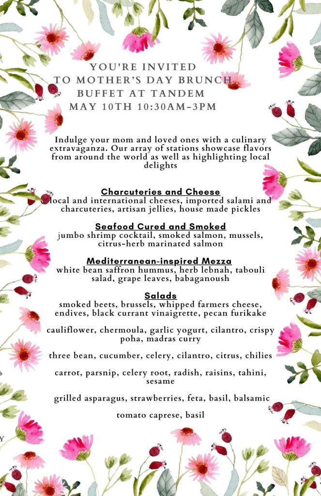 Mothers day Brunch Buffet - 1