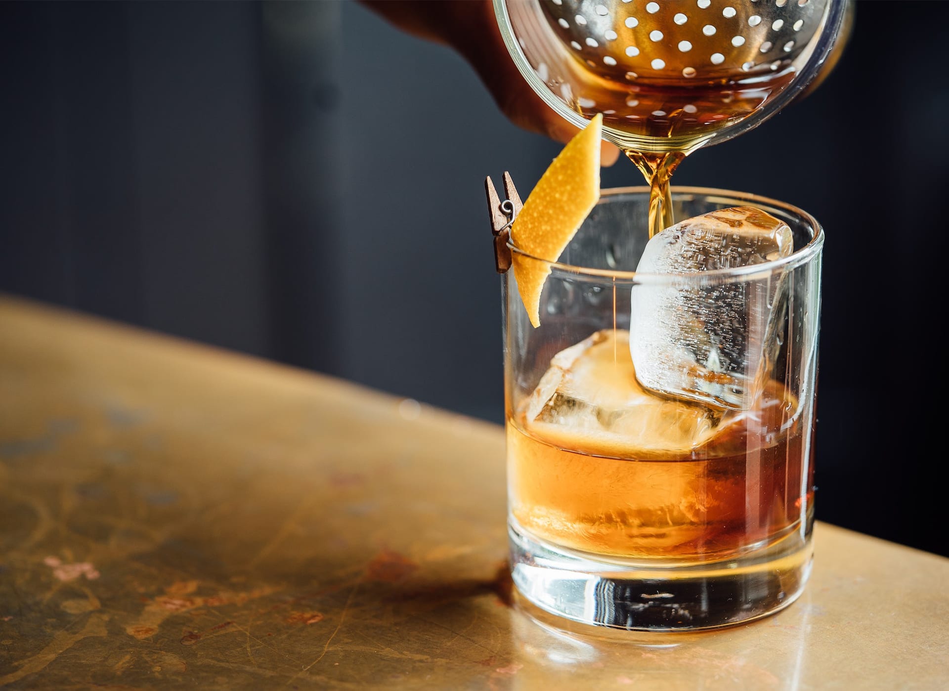Bar Bourbon Drink